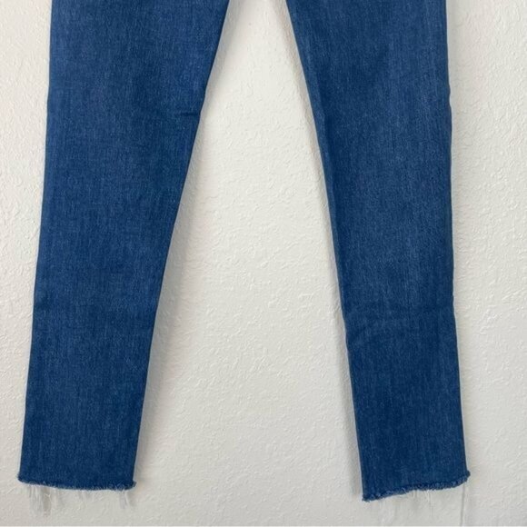 Frame Le Nik Distressed raw hem skinny jeans 24 - Picture 9 of 11